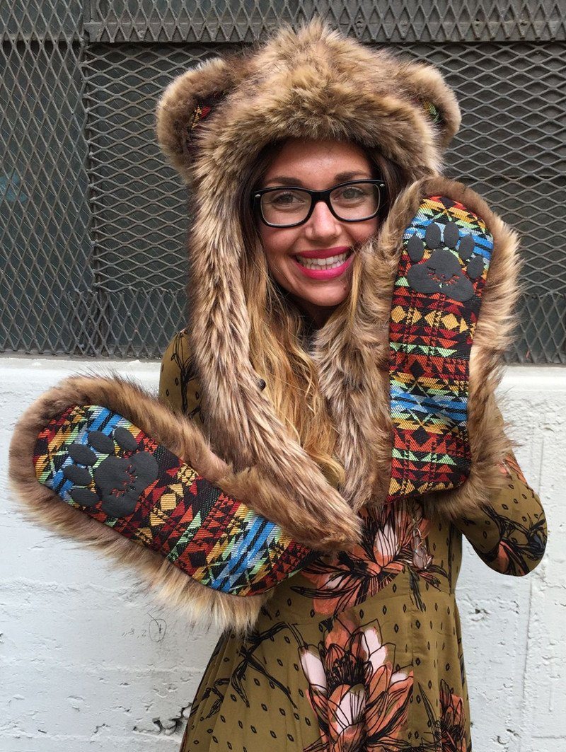 Brown Kodiak 2.0 Collector Edition SpiritHood on Female 