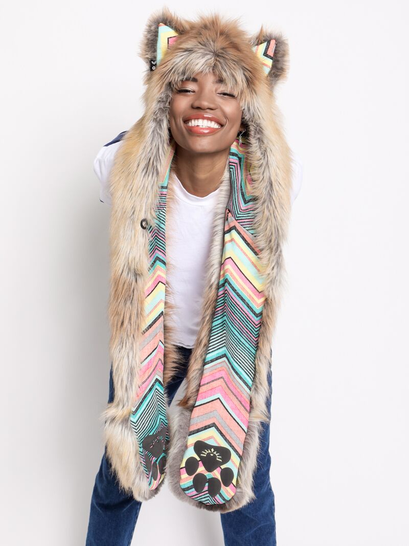 Red Fox Collector Edition SpiritHood Unisex on Female Model