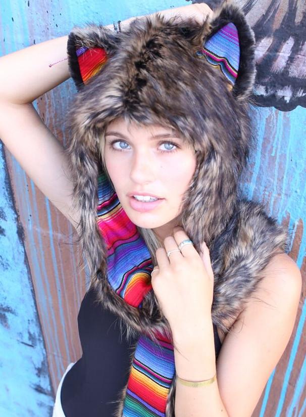 Mountain Fox Collectors Edition Unisex Faux Fur with Hood