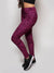 Leopard Velvet Leggings on Female Model