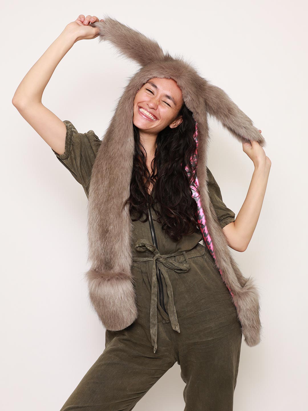 Nasty Rabbit 2.0 Collector Edition Faux Fur with Hood on Female