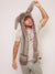Man wearing faux fur Nasty Rabbit 2.0 Collector Edition SpiritHood, front view 4