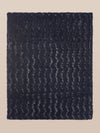 Black Cat Luxe Fake Fur Throw, view 3