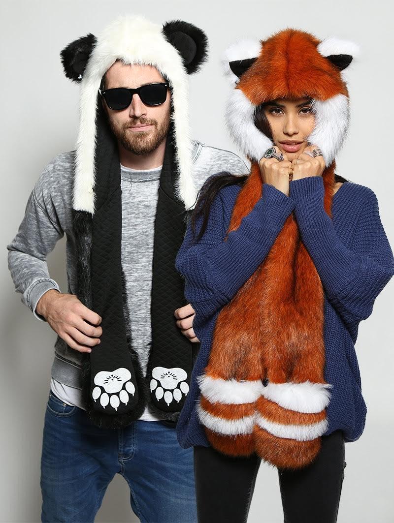 Panda + Red Panda Bundle *Unisex* on Male and Female Models