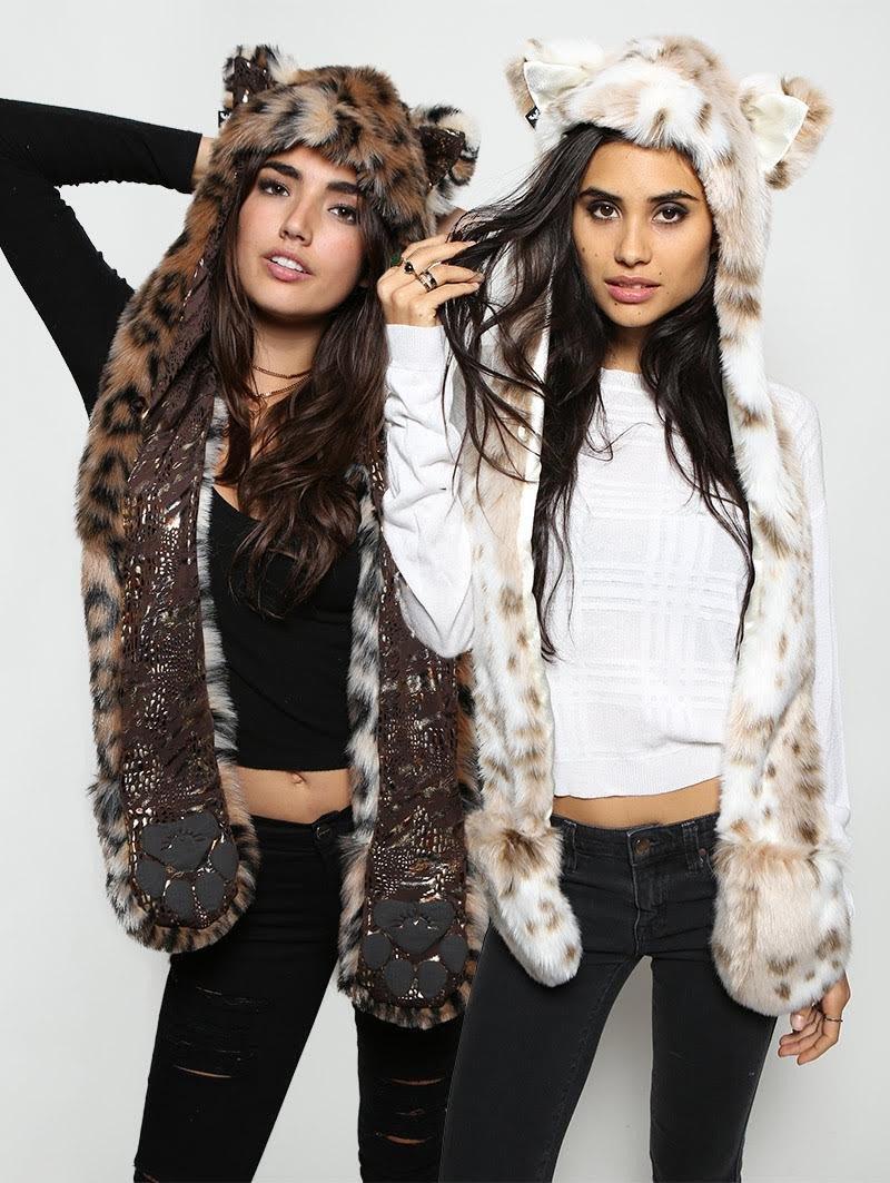 Leopard Snake + Siberian Snow Leopard Bundle *Unisex* on Female Models