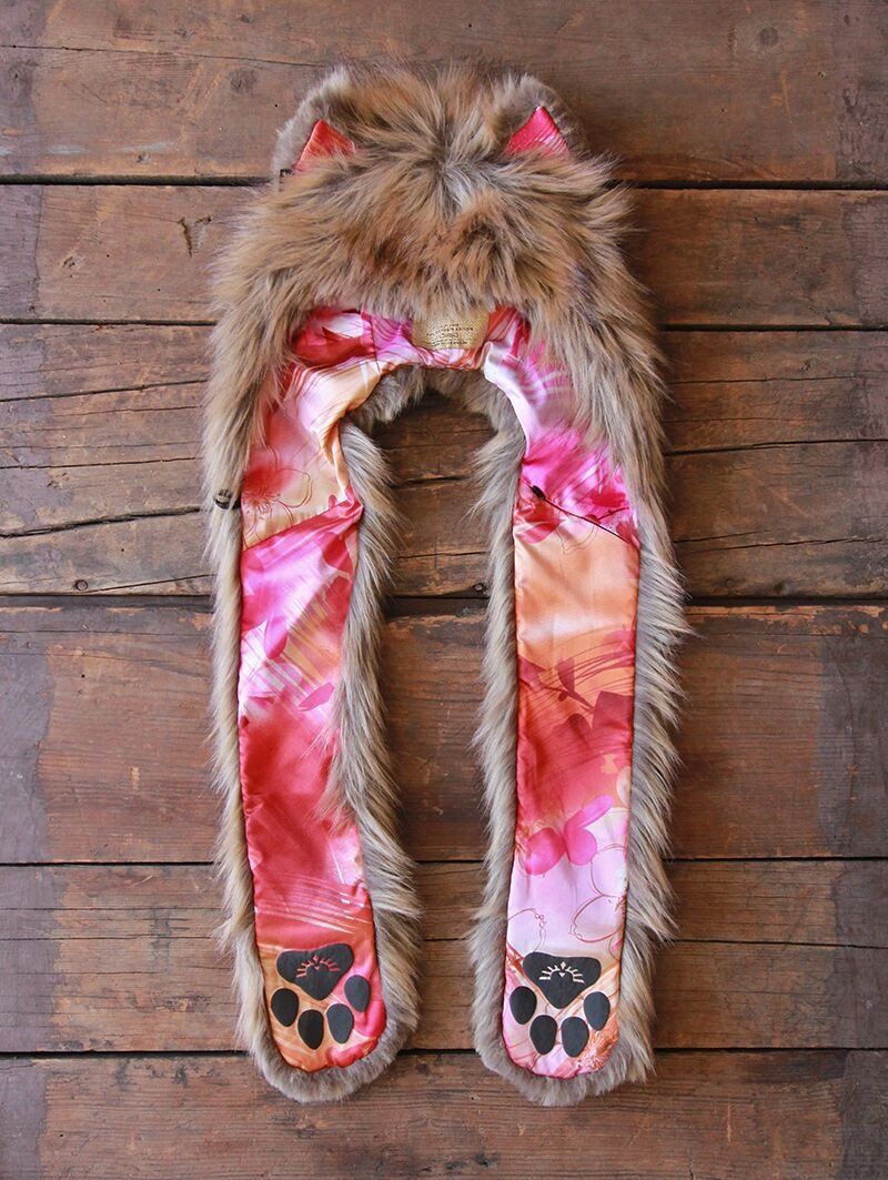 Limited Edition Honey Fox Faux Fur with Hood