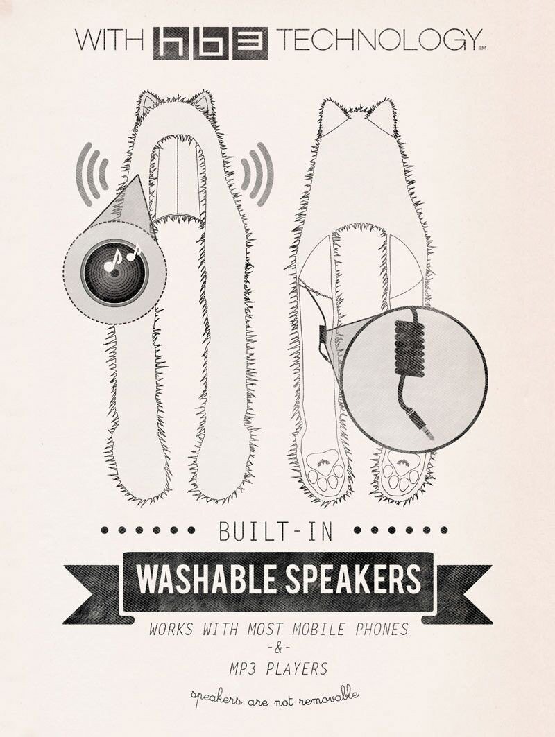 Illustration of Red Fox HB3 SpiritHood Speakers