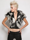 Warbler *Unisex* Hooded Faux Fur Shawl