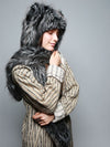Night Fox Italy Faux Fur with Hood
