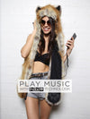 Red Fox HB3 SpiritHood on Woman