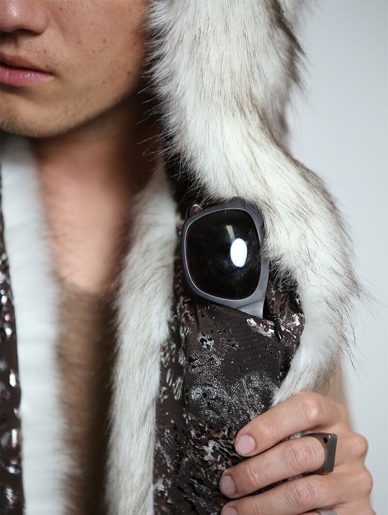 Brown Husky Snakeskin SpiritHood - SpiritHoods