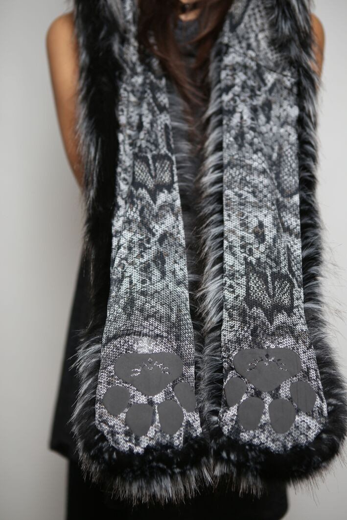 Interior View of Night Fox Collectors Edition SpiritHood 