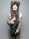 Female Wearing Night Fox Italy SpiritHood 