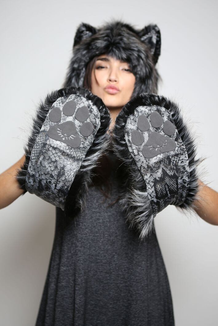 Custom Paw Logos on Night Fox Collectors Edition SpiritHood 