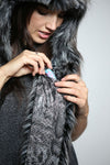 Interior Pocket on Night Fox Collectors Edition SpiritHood 