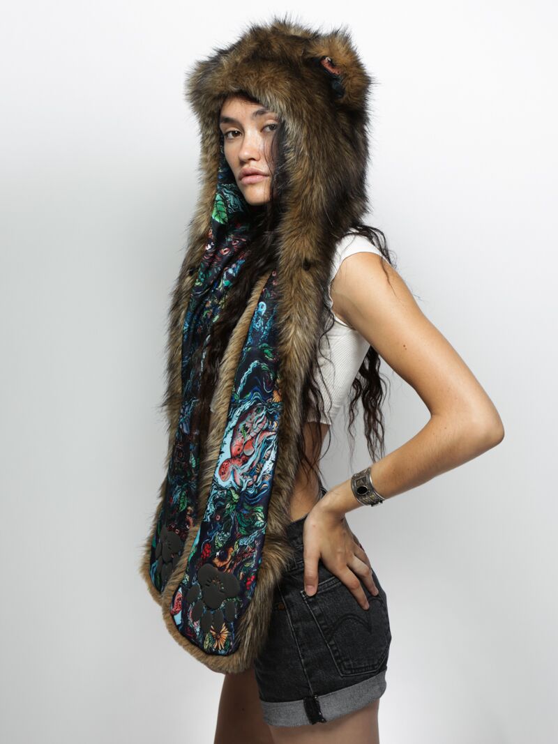 Artist Collab JP Grizzly CE SpiritHood on Female Model